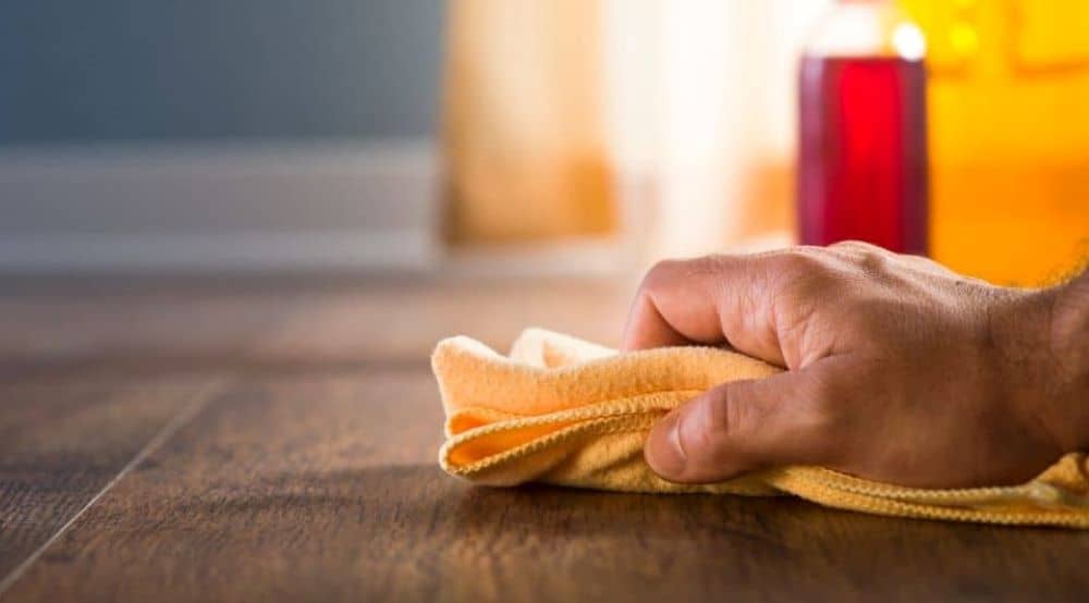 Always follow manufacturer's recommendations when it comes to cleaning timber.