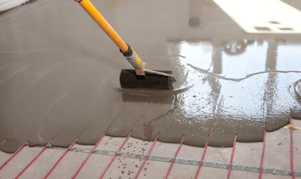 Electric underfloor heating is similar to a split system air conditioner.