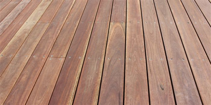 Spotted Gum timber is highly durable, which makes it a good choice for decking.