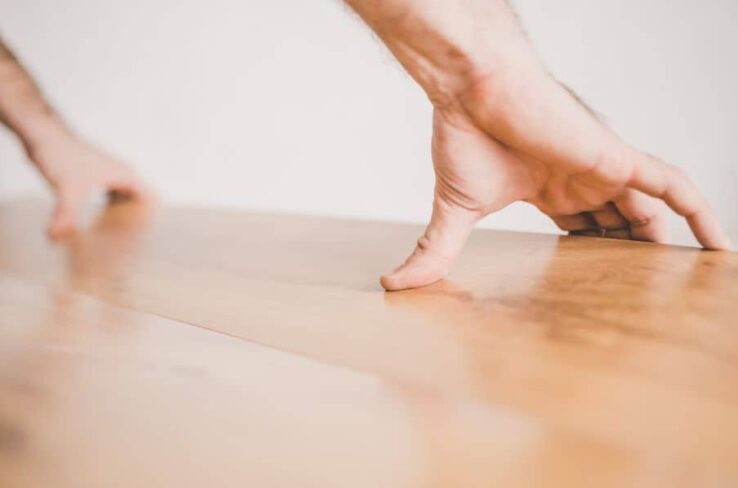 Hybrid flooring is a great choice for DIYers.