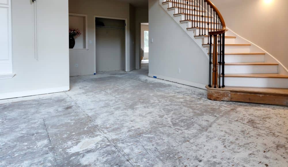 Checking the subfloor before installation