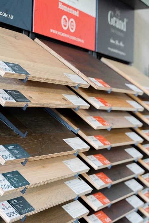 Online flooring store samples.
