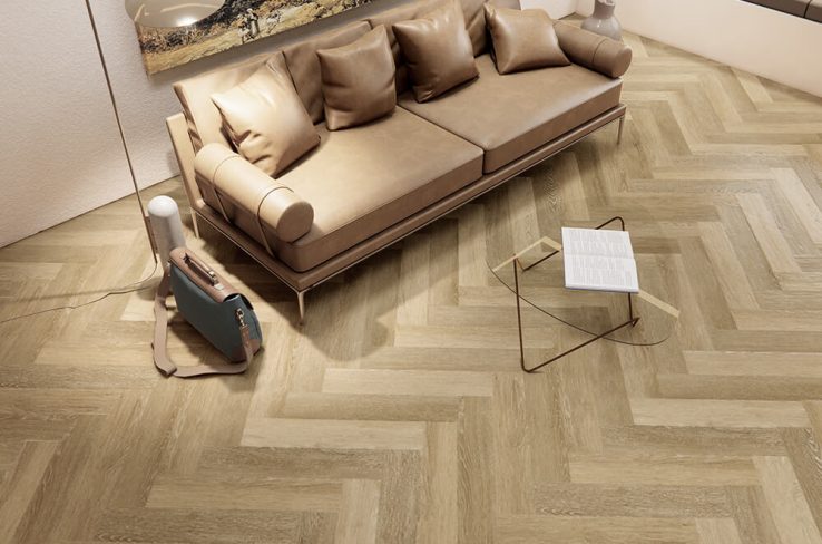 Decoline The Herringbone Hybrid Natural Oak