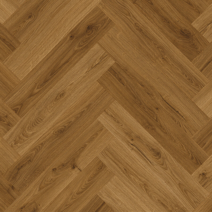 Premium Floors Quick-Step Ciro Herringbone Hybrid Botanic Caramel Oak - Online Flooring Store