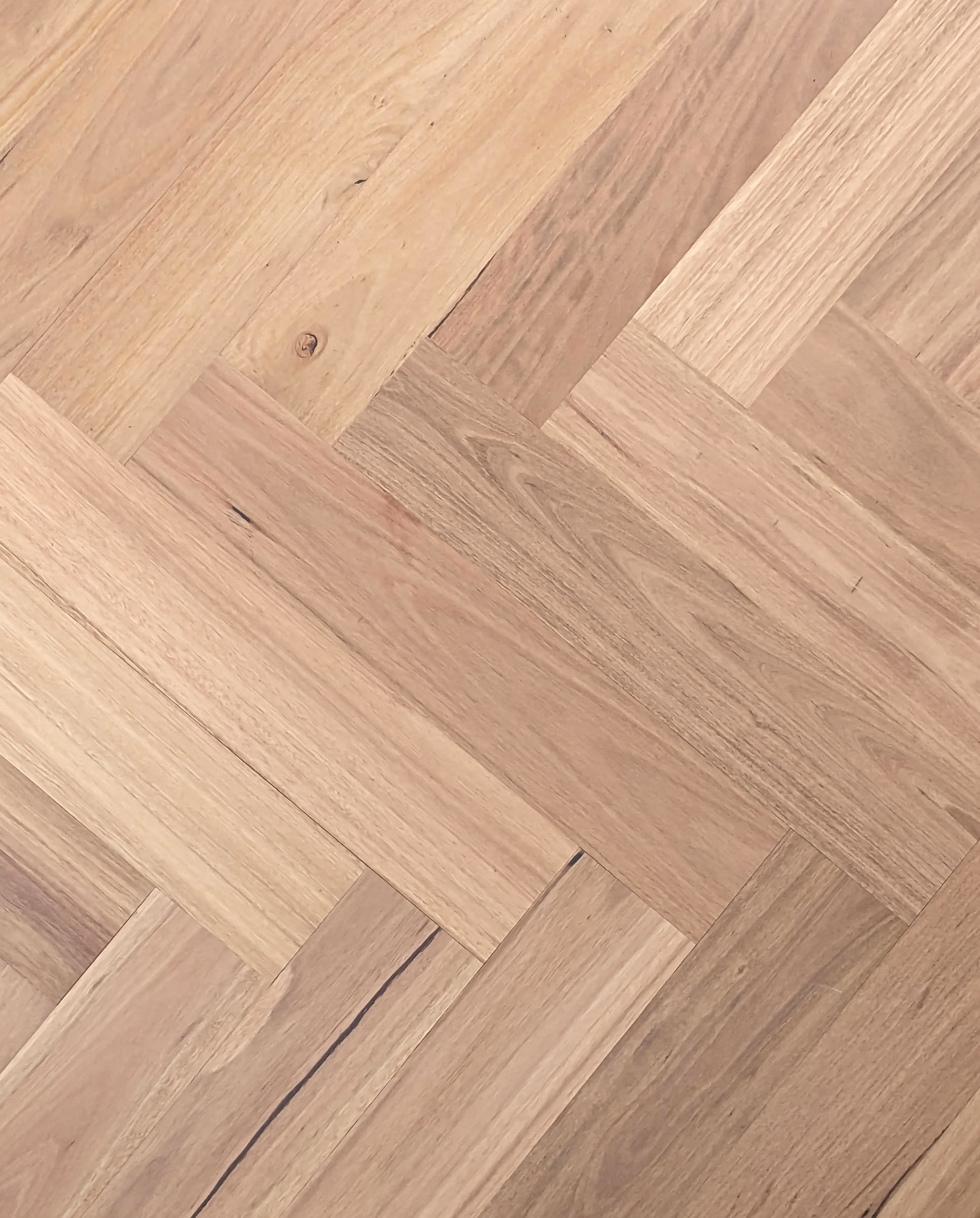 Sunstar Australian Hardwood Naturals Timber Blackbutt Herringbone - Online Flooring Store