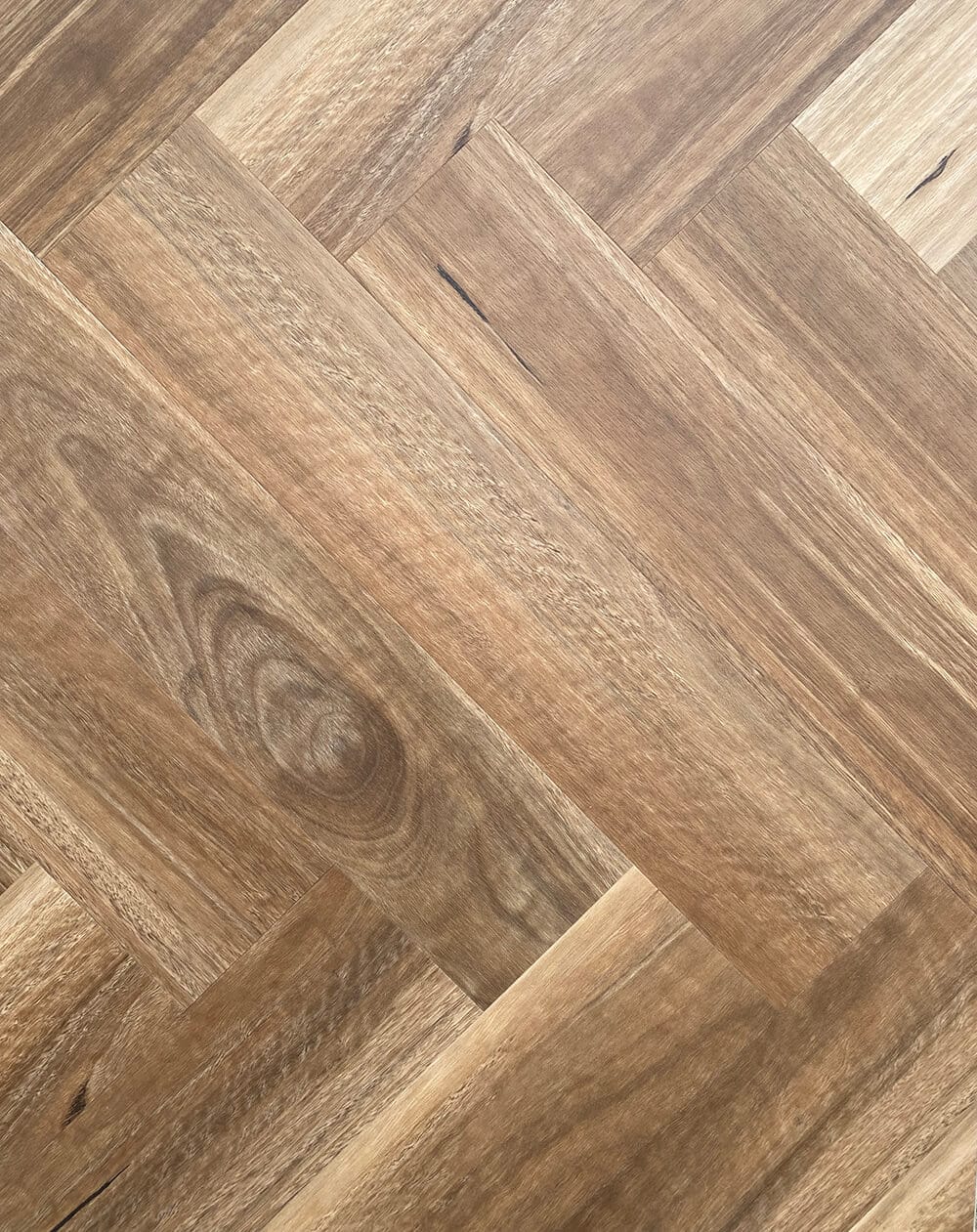 HTT Duro Herringbone Hybrid Spotted Gum - Online Flooring Store