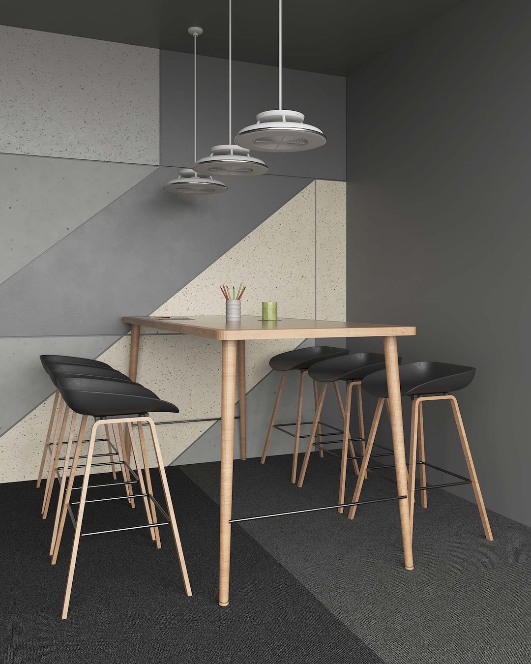 Airlay Dusk Carpet Tiles Blacksea - Online Flooring Store