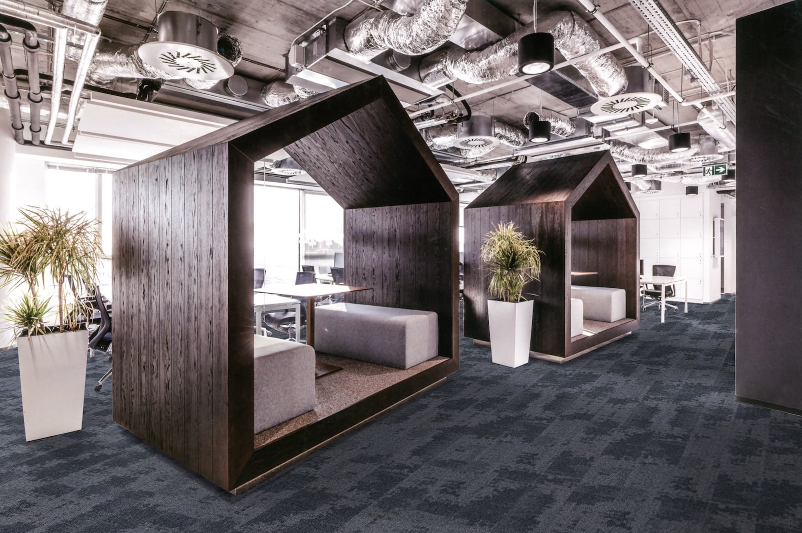 Airlay Geoform Carpet Planks Volcanic Ash - Online Flooring Store